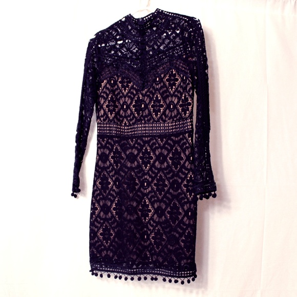 Lace High Neck Dress from Barcelona, Spain - Picture 1 of 5